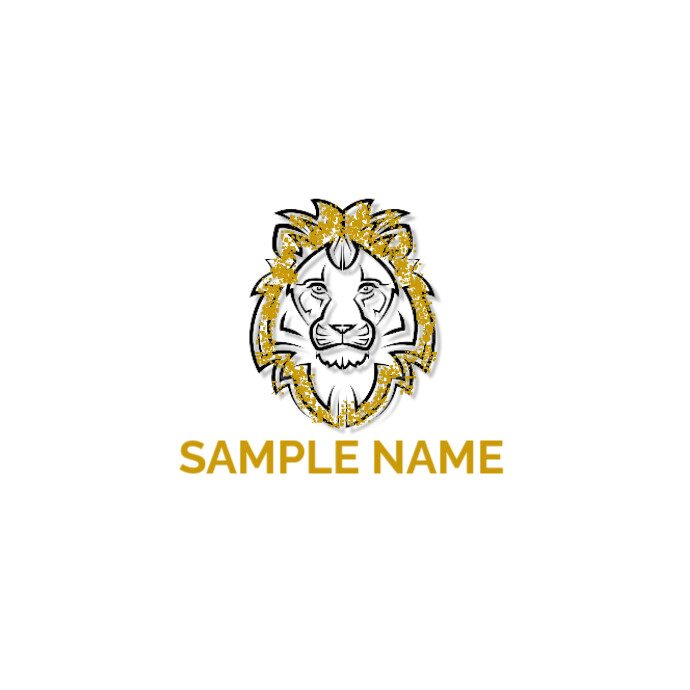 Lion Head Logo | Lion King Logo Design | Icon template